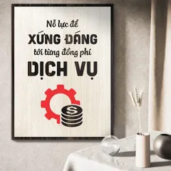 Tranh gỗ 3D cắt lớp – Nỗ lực để xứng đáng tới từng đồng phí dịch vụ,là lời cam kết mạnh mẽ về trách nhiệm, chất lượng và