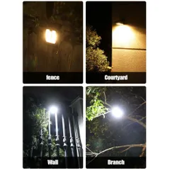 Đèn LED Kẹp Năng Lượng Mặt Trời Cảm Biến Chuyển Động ZJ