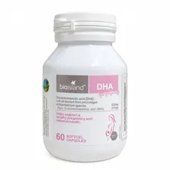 (có tem) Viên bổ sung DHA Bioisland 250mg cho phụ nữ mang thai - Vitamin dinh dưỡng nhập khẩu Úc hỗ trợ phát triển trí não và thị lực cho thai nhi