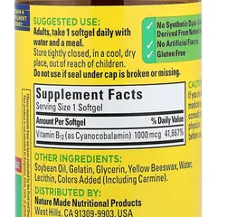 Nature Made Vitamin B12 1000mcg – 150 viên