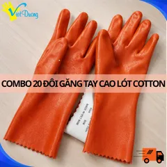 COMBO 20 Đôi Găng Tay Cao Su Loại 1 Chống Thấm Nước Rửa Chén + Vệ Sinh Nhà Cửa - 20GCSLATEX