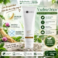 Sữa Rửa Mặt Vxebra Orico Cleanser – Làm Sạch Dịu Nhẹ, Dưỡng Ẩm, Sâm Triều Tiên, Hyaluronic Acid, Không Sulfate