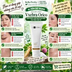 Sữa Rửa Mặt Vxebra Orico Cleanser – Làm Sạch Dịu Nhẹ, Dưỡng Ẩm, Sâm Triều Tiên, Hyaluronic Acid, Không Sulfate