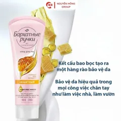 Kem tay lụa Silky Hands vitamin C số 3 80ml nhập khẩu Nga dịu nhẹ bảo vệ làn da