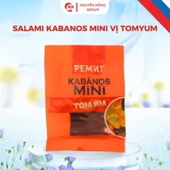 Salami kabanos mini 25g vị tomyum ăn vặt thơm ngon thức ăn