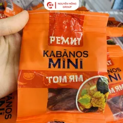 Salami kabanos mini 25g vị tomyum ăn vặt thơm ngon thức ăn