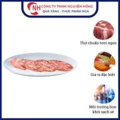 Xúc xích hun khói, Salami Premium ăn liền nhập khẩu trực tiếp từ Nga 300g - Nguyễn Hồng Official