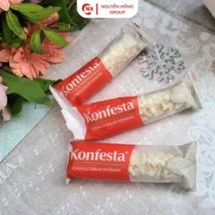 Kẹo nhân kem phủ dừa 150g Konfesta Nhập Khẩu Nga