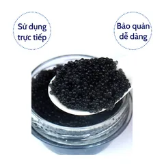Trứng cá Tầm muối Tsar nhập khẩu chính hãng Nga bổ sung dinh dưỡng sử dụng trực tiếp hộp 100g