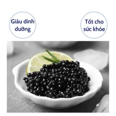 Trứng cá Tầm muối Tsar nhập khẩu chính hãng Nga bổ sung dinh dưỡng sử dụng trực tiếp hộp 100g
