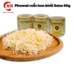 Phô mai hun khói ruốc Solse 50g phomai Nga