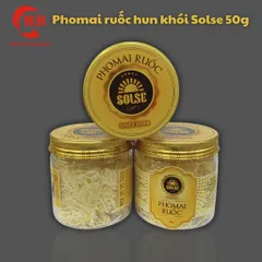 Phô mai hun khói ruốc Solse 50g phomai Nga