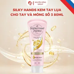 Kem tay lụa cho tay và móng số 3 80ml nhập khẩu Nga chăm sóc tay giàu vitamin