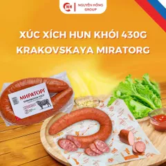 Xúc xích hun khói 430g Krakovskaya Miratorg