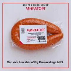 Xúc xích hun khói 430g Krakovskaya Miratorg
