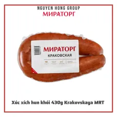 Xúc xích hun khói 430g Krakovskaya Miratorg