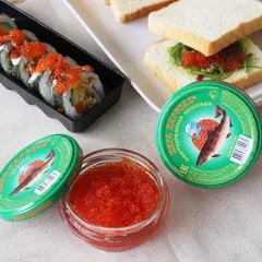 Trứng cá Hồi đỏ nhập khẩu chính hãng từ Nga giàu dinh dưỡng hộp 105g