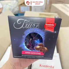Kẹo phủ socola với nhân kem 150g Konfesta Nhập Khẩu Nga