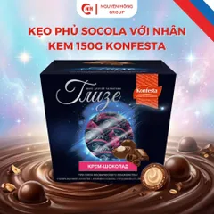Kẹo phủ socola với nhân kem 150g Konfesta Nhập Khẩu Nga