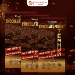 Socola đen 45% cacao 180g Konfesta Nhập Khẩu Nga