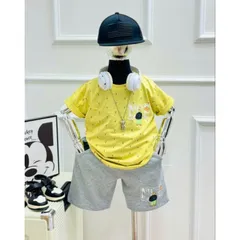 10-54kg H2 Đồ Bộ Bé Trai Size Đại, Sét Quần Áo Bé Trai Vải Thun Cotton in Hoạt Hình Hot Trend siêu đẹp