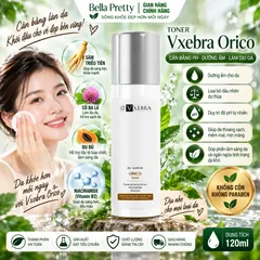 Nước Hoa Hồng Vxebra Orico Toner – Dưỡng Ẩm, Làm Sạch Dầu Nhờn, Cân Bằng pH, Niacinamide B3 & Sâm Triều Tiên