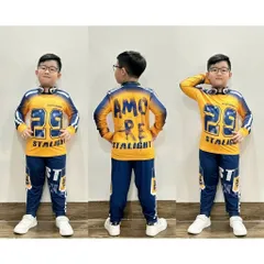 12-45kg A542 Đồ bộ dài tay bé trai thun lạnh in 3D họa tiết thể thao đường phố ngầu đẹp, bộ thể thao bóng đá