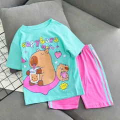 Đồ Bộ Bé Gái Size Đại 11-40kg, Sét Quần Áo Bé Gái Vải Thun Cotton in Hoạt Hình Hot Trend