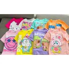 Đồ Bộ Bé Gái Size Đại 11-40kg, Sét Quần Áo Bé Gái Vải Thun Cotton in Hoạt Hình Hot Trend