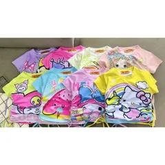 10-40kg Sét Bộ Áo Và Chân Váy Có Quần Trong Cho Bé Gái Size Đại Chất Vải Thun Lạnh loại 1 in Hoạt Hình Hot Trend