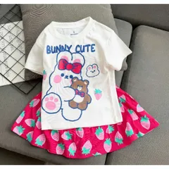 10-40kg H12 Sét áo + chân váy siêu cưng cho bé gái năng động, set áo váy thun cotton VNXK