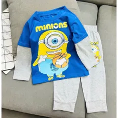 8-40kg H7 Đồ Bộ Dài Tay Bé Trai Size Đại, Sét Quần Áo Thu Đông Bé Trai Vải Thun Cotton in Hoạt Hình Hot Trend