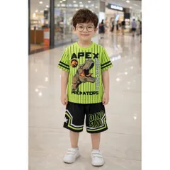 11-45kg A668 BỘ THUN LẠNH 3D BÉ TRAI SIÊU CƯNG- ĐỒ BỘ TRẺ EM