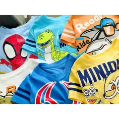 Đồ Bộ Cho Bé Trai Size Đại 11-40kg, Sét Quần Áo Cho Bé Trai Vải Thun Cotton in Hoạt Hình Hot Trend