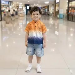 11-45kg A580 Bộ thun lạnh bé trai size đại dáng thể thao - Đồ bộ trẻ em