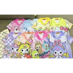 Đồ Bộ Bé Gái Size Đại 11-42kg, Bộ Pijama Bé Gái Thun Lạnh in Hoạt Hình Dễ Thương