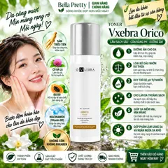 Nước Hoa Hồng Vxebra Orico Toner – Dưỡng Ẩm, Làm Sạch Dầu Nhờn, Cân Bằng pH, Niacinamide B3 & Sâm Triều Tiên