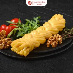 Combo 5 phô mai dây 100g xé sợi hun khói vị mặn Solse Nga snack food ăn vặt cheese