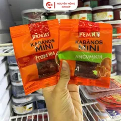Salami kabanos mini 25g vị nấm ăn vặt thức ăn thơm ngon