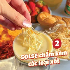 Phô mai xé sợi hun khói mặn SOLSE 50g