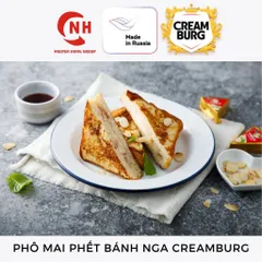 Phô mai phết bánh Creamburg Viola 190g nhập khẩu Nga phomai cheese