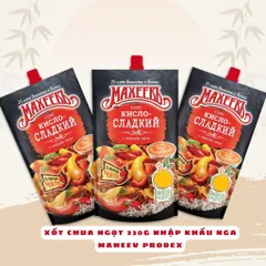 Xốt chua ngọt 230g Maheev Prodex nhập khẩu Nga chính hãng