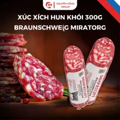 Xúc xích hun khói 300g BraunSchweig Miratorg