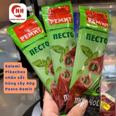 Salami xúc xích hun khói nhân sốt húng tây Picachos Ddjika 40g Remit Nga