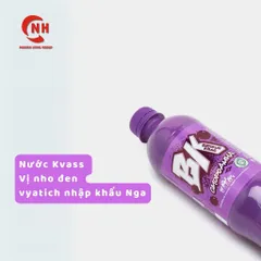 Nước Kvass Vyatich vị nho đen 500ML Nhập Khẩu Từ Nga đặc sản thơm ngon