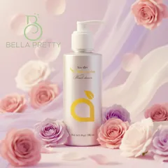 Sữa tắm nữ VNATURECARE WOMEN SHOWER 190ml - Làm sạch dịu nhẹ, dưỡng ẩm, chiết xuất rau má & vitamin E, không paraben, sulfate