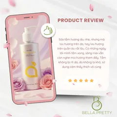Sữa tắm nữ VNATURECARE WOMEN SHOWER 190ml - Làm sạch dịu nhẹ, dưỡng ẩm, chiết xuất rau má & vitamin E, không paraben, sulfate