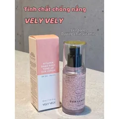  SERUM CHỐNG NẮNG NÂNG TÔNG MỜ THÂM SẠM DẠNG VIÊN NANG VELY VELY SPF50+/PA++++