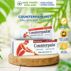 [HÀNG CHÍNH HÃNG] Dầu Xoa Bóp Counterpain Giúp Giảm Đau Khớp, Các Vết Bầm Tím, Lọ 30gr