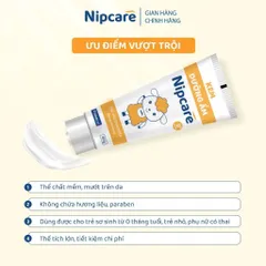 Kem dưỡng ẩm Nipcare Novocare 100g - dưỡng ẩm cho da khô, làm mềm và dịu da cho bé